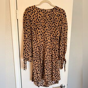 Reformation Long Sleeve Mini Dress